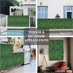 Artificial Grass Wall Panel, Outdoor Patio Balcony Privacy & Ivy Fence Covering - Image 6
