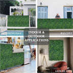 Artificial Grass Wall Panel, Outdoor Patio Balcony Privacy & Ivy Fence Covering - Image 6