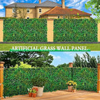 Yangrass Artificial Grass Wall Panels, Faux Greenery Privacy Fence Screen - Image 6