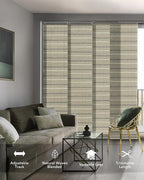 GoDear Design Adjustable Sliding Panel Track Blinds - Image 2