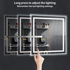 36"x36" LED Bathroom Mirror - Image 6
