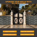 ROOMTEC 6-Packs Faux Stone Wall Covering Panels - Image 8