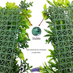 ODTORY Artificial Greenery Wall Roll: 40X120IN UV-Anti Ivy Privacy Fence Wall - Image 4