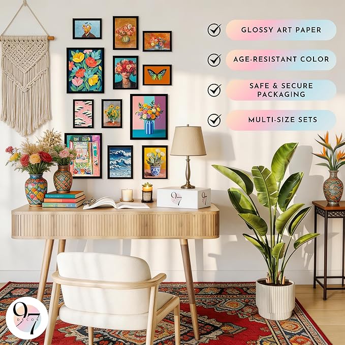 97 Decor Colorful Eclectic Wall Art Prints - Image 5