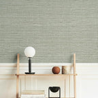 Simon&Siff Textured Grasscloth Peel and Stick Wallpaper 17.7"x394" Neutral Faux by SimonSiff