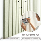 VIVELDA Large Bulletin Board 48"x36" - Image 3