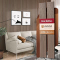 Avana Acoustic Wood Wall Panels – 93.2x11.25 Inch Panels – Fits 94x12 Layout – by AvanaHome