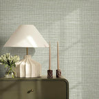 JiffDiff Grasscloth Wallpaper Peel and Stick Cream Grassweave Peel & Stick - Image 5