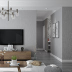 Haimin Grasscloth Wallpaper Peel and Stick 20.9in X 393in Fabric Contact Paper - Image 2