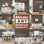 Avana Acoustic Wood Wall Panels – 93.2x11.25 Inch Panels – Fits 94x12 Layout – - Image 3