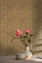 Brown Grasscloth Peel and Stick Wallpaper Textured Contact Paper - Image 2