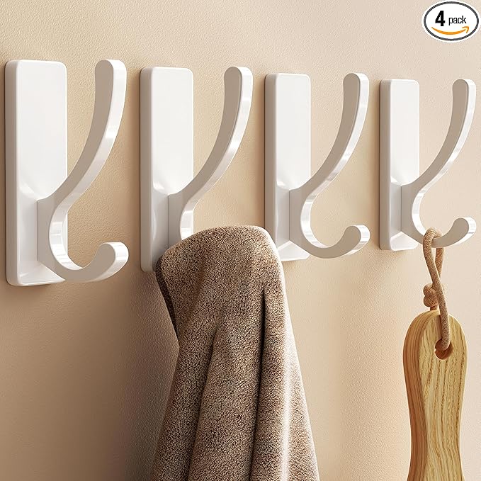 pickpiff Adhesive Wall Hooks for Towels by pickpiff