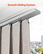 VEVOR Panel Track Blinds, Extendable Track from 45.8 in to 86 in W, Trimmable - Image 5