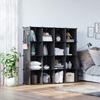 C&AHOME Cube Storage Organizer, 16-Cube Shelves Units, Plastic Storage Cubes - Image 4