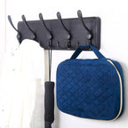 SKOLOO Rustic Wall Mounted Coat Rack: 16" Stud Spacing, Pine Real Wood Plank - Image 3