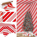 Kochorie 100 Ft x 54 Inch Christmas Candy Cane Striped Tablecloth Roll by Kochorie