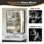 Delma Bathroom Vanity Mirror, High-Definition Bathroom Mirror, Versatile - Image 5