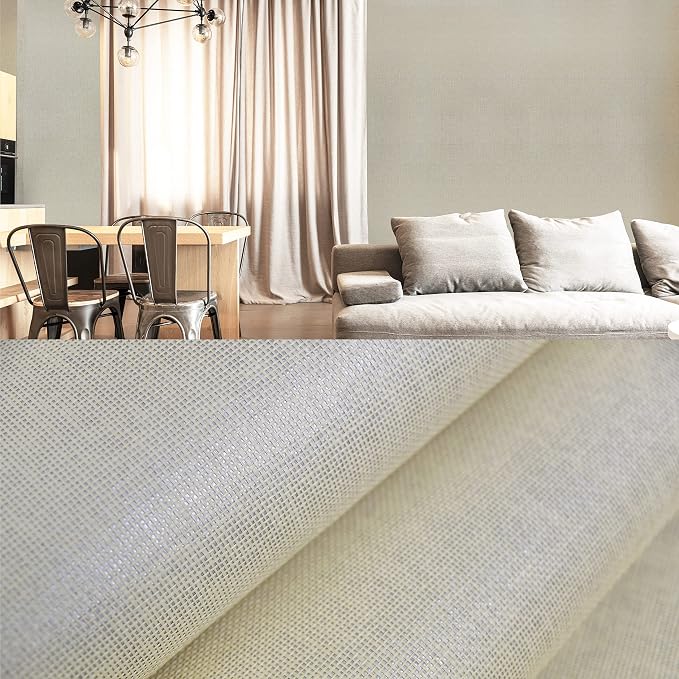 Ansehan Wallcovering W711 Terraces Collection 36" W x 8 Yard L, Natural Paper - Image 2