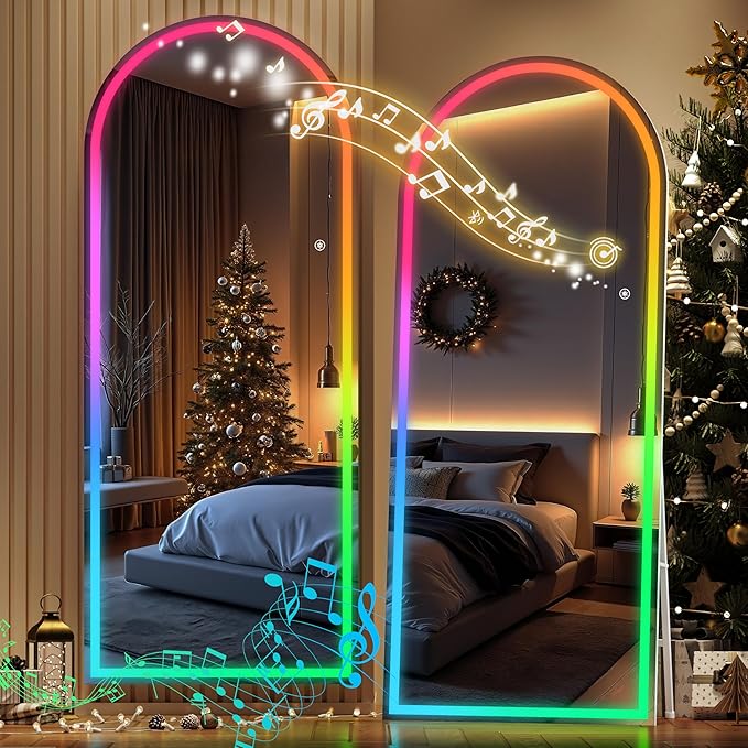 Hasipu Arch Full Length Mirror 75 x 28 in by Whatssuitableisthebest