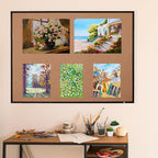 Mr. Pen- Cork Notice Board, 36 X 24 Inches, Cork Bulletin Board - Image 7