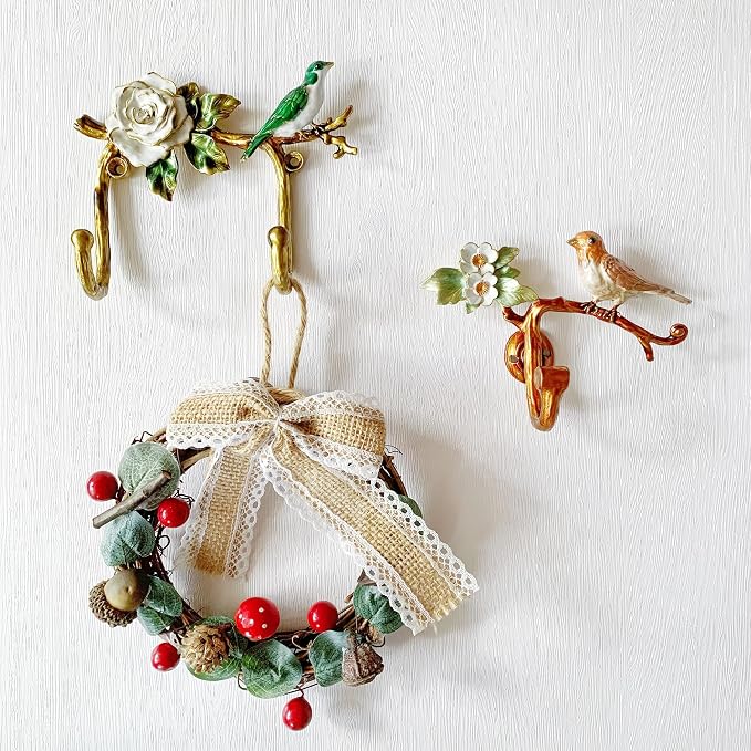 Vintage Bird Shaped Decorative Wall Hook Rack Hanger - Image 5