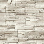 Jeweluck Stone Wallpaper Peel and Stick Brick Wallpaper 17.7”×393.7” Brick by Jeweluck