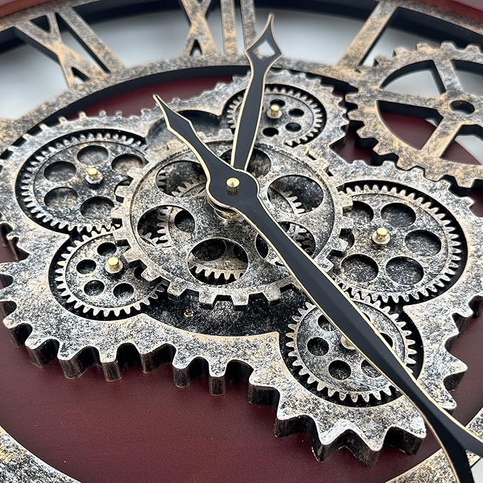 HOIBAI Large Wall Clock, Wall Clocks - Image 5