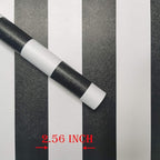 Guvana 472.4"x17.7" Striped Peel and Stick Wallpaper Black and White - Image 2