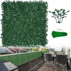 ODTORY Artificial Boxwood Wall Panels 20x20 inch 8Pcs, UV-Anti Faux Greenery by ODTORYHOME
