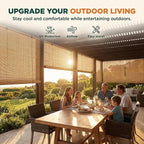 Bamboo Blinds for Interior Windows, Custom Bamboo Shades for Indoor Windows - Image 5