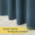 NICETOWN Blackout Curtain Drape 72 inch Long - Image 4