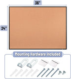 Mr. Pen- Cork Notice Board, 36 X 24 Inches, Cork Bulletin Board - Image 2