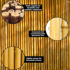 FOREVER BAMBOO Natural Bamboo Fencing Decorative Rolled Fence Panel 0.75 in D x - Image 13