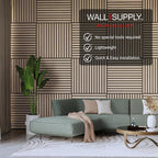 Wall!Supply 3D Soundproof Wall Panels – Acoustic Natural Oak Finish – EPS Foam - Image 3