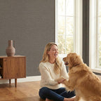 WADILE Grasscloth Peel and Stick Wallpaper 15.7in x 78.7in, Textured Contact - Image 7