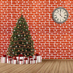 Chuangdi 2pcs 4.5 x 9 Feet Brick Wallpaper Peel and Stick Backdrop Tablecloth - Image 5