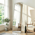 Delma Full Length Mirror, Wall Mounted, Freestanding or Leaning, Rounded by Delma