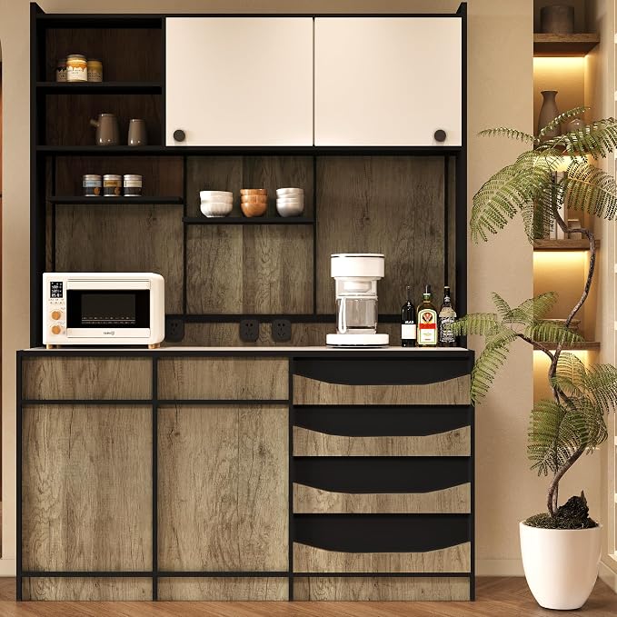 Brown Wood Contact Paper for Cabinets Drawers Wood Grain Vinyl Wrap 3D Wood - Image 4