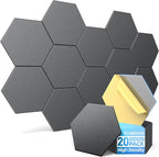20 Pack Hexagon Acoustic Panels by Unknown