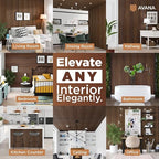 Avana Acoustic Wood Wall Panels –93.2x11.25 Inch Panels – Fits 94x12 Layout – - Image 3