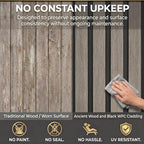 From Plain to Beautiful in Hours WPC Exterior Wall Slat Panels Waterproof - Image 7