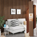 Avana Acoustic Wood Wall Panels – 93.2x11.25 Inch Panels – Fits 94x12 Layout – by AvanaHome