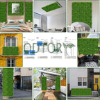 ODTORY Artificial Plants Hedge Wall Panels：20x20 Inch 12P UV-Anti Greenery - Image 6