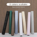 Brown Grasscloth Peel and Stick Wallpaper - Image 2