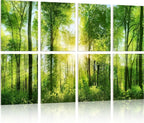 YPY Sound Proofing Panels for Walls: 8 Pack 48"x32" Decorative Art Acoustic by YPY