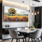 hyidecorart Large Framed Wall Art, Spring Landscape Wall Art, Nature Tree - Image 7