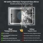 55"x36" LED Bathroom Mirror - Image 7