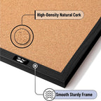 Mr. Pen- Cork Notice Board, 36 X 24 Inches, Cork Bulletin Board - Image 3