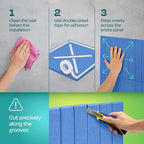 Acoustic Panels 12-Pack Soundproof Wall Panels 12"x12"x0.4" Decorative Sound - Image 5