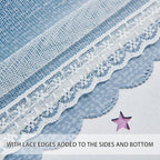 XiDi Purple Rainbow Curtains for Kids' Bedroom - Image 6